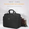 17.3 Inch Laptop Bag, Expandable Briefcase, Computer Bag Men, Women, Laptop Shoulder Bag,  Work Bag Business Travel Office (Black-17.3 Inch)