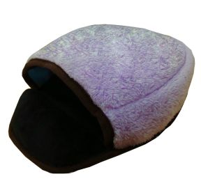 USB Heated Mouse Pad Mouse Hand Warmer with Wristguard Warm Winter Lavender