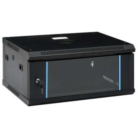 4U Wall Mounted Network Cabinet 19" IP20 23.6"x17.7"x11.2"