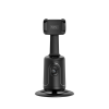 Auto Face Tracking Tripod - 360° Rotation Auto Tracking Phone Holder, No App, Phone Camera Mount with Remote and Gesture Control, Rechargeable Smart S