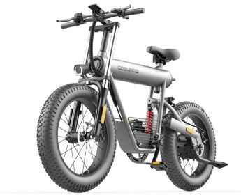 Road E-Bike 20'x4.0'  Fat Tire 500W with 48V20AH Li-ion Battery, Shimano 7 Speed E-Bike Suitable for city beach snow off-road