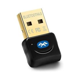 Wireless,Bluetooth 4.0 USB Dongle Adapter -  Wireless Bluetooth Transmitter Receiver for Windows 10/8 / 7 / Vista/XP Laptop PC for Bluetooth Speaker,