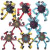 Deformable Fidget Robot, Deformable Fingertip Gyro, Kids DIY Deformable Robot Fingertip Spinner, Spinning Vent Chain Fidget Toys Creative Decompressio