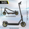 electric scooter.  45 km/h speed 500W motor portable folding load 130kg climb 25° range 35-45km LED MOOD lighting