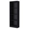 Sutton Bookcase with Tier Storage Shelves