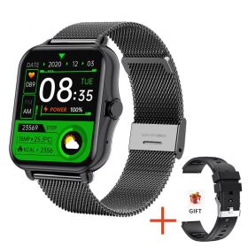 Smart Watch Bluetooth Call Information Reminder (Option: Black-Net bag)