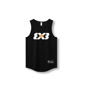 Loose Men Running Vest 2022 Outdoor street basketball Gym Sleeveless Letter Print Shirt Quick Dry Fitness Bodybuilding Tank Tops (Color: 870 vest22, size: XL)