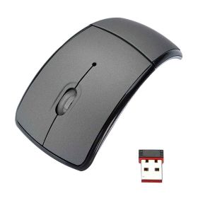 2.4G Wireless Folding Mouse Cordless Mice USB Foldable Receivers Games Computer Laptop Accessory (Color: NO.7, Ships From: China)