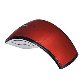 2.4G Wireless Folding Mouse Cordless Mice USB Foldable Receivers Games Computer Laptop Accessory (Color: NO.2, Ships From: China)