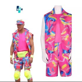 Ken Cosplay Costume Sports 6 Piece Set For Men (size: S)