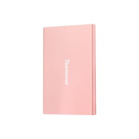 2.5" Ultra Slim Portable External Hard Drive HDD-USB 3.0 for PC, Mac, Laptop, PS4, Xbox one,Xbox 360,HD (Capacity: 500G, Color: Pink)